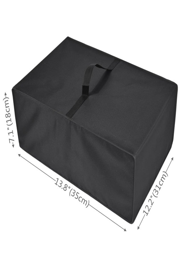 AF-WAN Heavy-Duty Dust Cover Compatible with Cuisinart Griddler GR-4NP1, GR-5BP1, GR-11, GR-6S | Waterproof, Bite-Resistant, Foldable Protector with Handles (Black) - Image 5